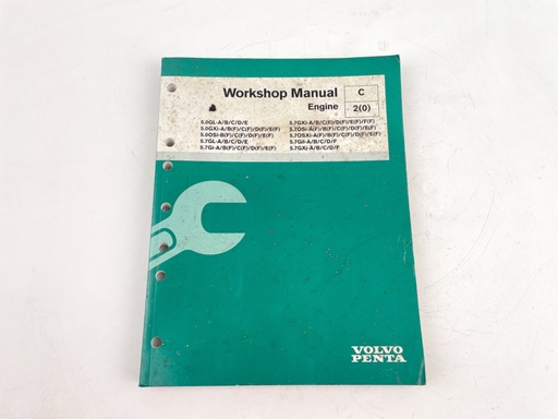 [023704] 2004 Volvo Penta Engine Workshop Manual 5.0 5.7 EFI 7743372
