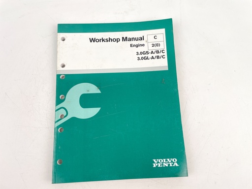 [023702] Volvo Penta Engine 3.0GS-A/B/C 3.0GL-A/B/C Workshop Manual 7743358
