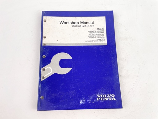 [023700] Volvo Penta 30GS 43GL 50GL 57GS 74Gi 82GSi Service Repair Manual 1999 7797355