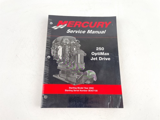 [023688] Mercury Service Manual 250 Optimax Jet Drive Service Manual 90-888438