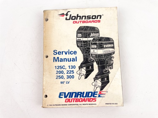 [023792] 1994 Evinrude Johnson 90° LV 125C 130 200 225 250 300 Service Manual 503152