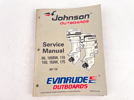[023769] 1996 Johnson Evinrude 90, 105RW, 115, 150, 150W, 175 Service Manual 507268