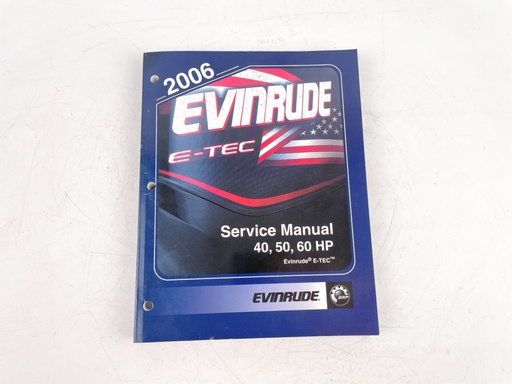 [023757] 2006 Evinrude E-Tec Outboard 40 50 & 60 HP Service Shop Repair Manual 5006570