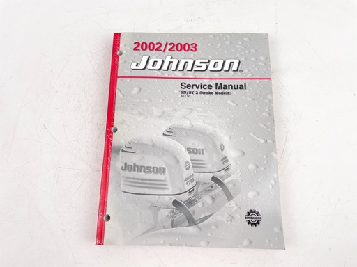 [023740] 2002/2003 Johnson 40/50 HP SN/ST 2 Stroke Models Service Manual 5005464