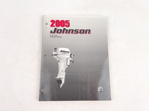 [023853] 2005 JOHNSON OUTBOARD 4, 5, 6 HP 4-STROKE SERVICE MANUAL 5005988