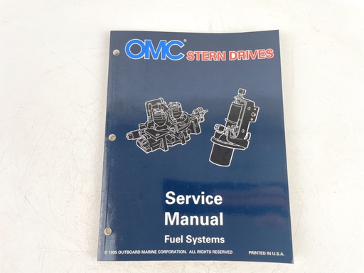[023818] 1995 OMC Stern Drives Marine Outboard Fuel System Service Manual 507145