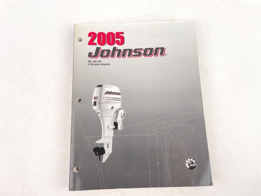 [023736] 2005 Johnson SO 4 Stroke 40, 50Hp OEM Outboard Service Manual 5005994