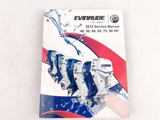 [023897] 2012 BRP Evinrude 40, 50, 60, 65, 75, 90 HP Service Manual 5008734