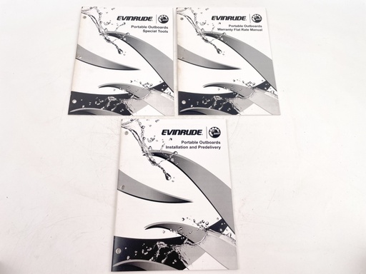 [023891] OMC Evinrude Outboard 2012 Portable Service Manuals 3.5 - 15 hp Box Set