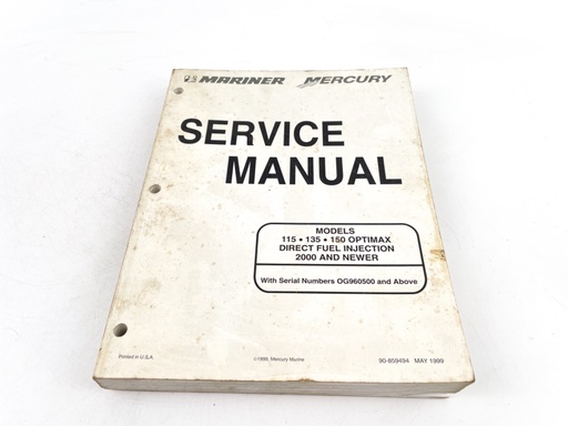 [019814] MERCURY 115/135/150/175 Optimax Service Manual 90-859494