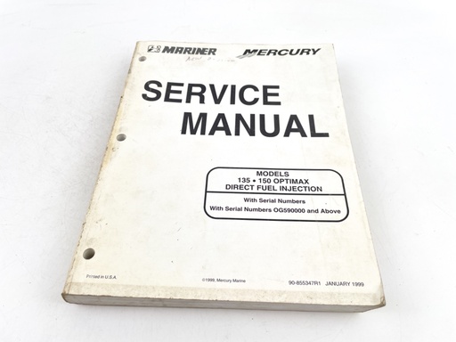 [019796] Mercury Mariner Outboards 135 150 Optimax DFI Service Manual 90-855347r1