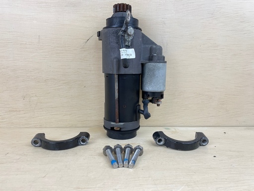 [3841] 2008 Mercury 225HP Optimax DFI Starter Assembly With Brackets & Bolts 892339T01