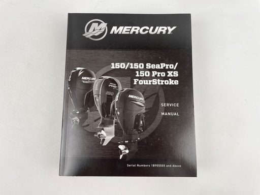 [019915] 2020 Mercury 150/150 SeaPro/150Pro XS FourStroke Service Manual 90-8M0168224