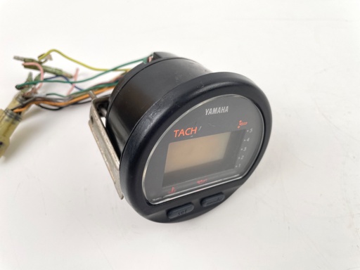 [015652] Yamaha Outboard Tachometer Multi-Function Gauge Digital - Needs Screen Replaced