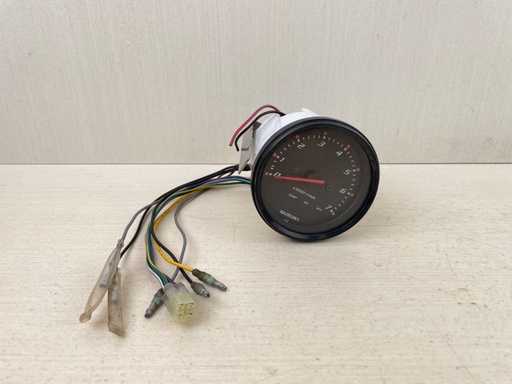 [015365] Suzuki Marine Outboard 0 - 7000 RPM Tachometer Black