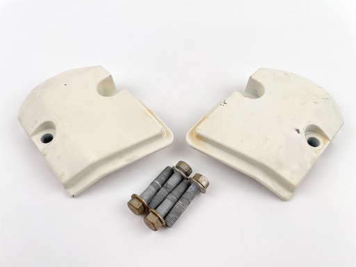 [027679] 2019 Suzuki 90 HP 4 Stroke Outboard Lower Mount Covers Set 54231-87L00-Y5S OEM