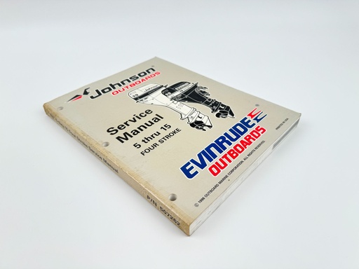 [023777] 1997 EU Johnson Evinrude outboard 5 thru 15 hp four stroke 507262
