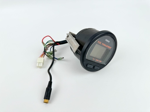 [032462] Yamaha Outboard Digital Multi Function Fuel Management Gauge - Tested