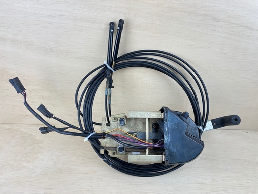 [3595] Evinrude Johnson Top Mount Control Box Binnacle - Missing Key & Parts