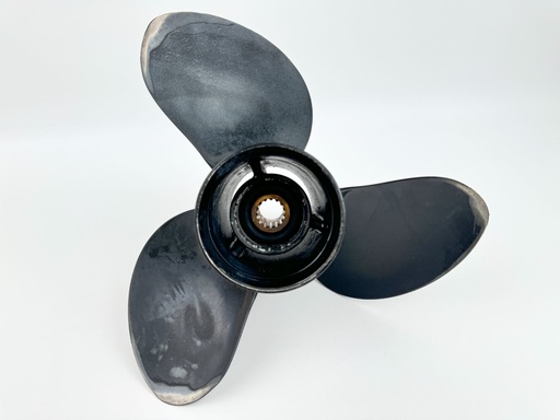 [032958] Suzuki 70 - 140 HP 4 Stroke Propeller 3 Blade 14" x 19P Aluminum  Prop RH