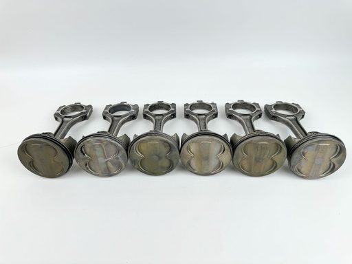 [031694] 2005 Yamaha 225 HP 4 Stroke Outboard Piston & Connecting Rod Set 69J-11631-00-B0 OEM