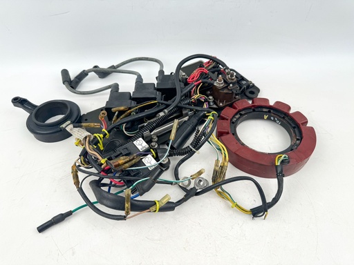 [034764] 2000 Mercury 90 HP 2 Stroke Outboard Complete Electrical Setup Stator Trigger Harness Regulator